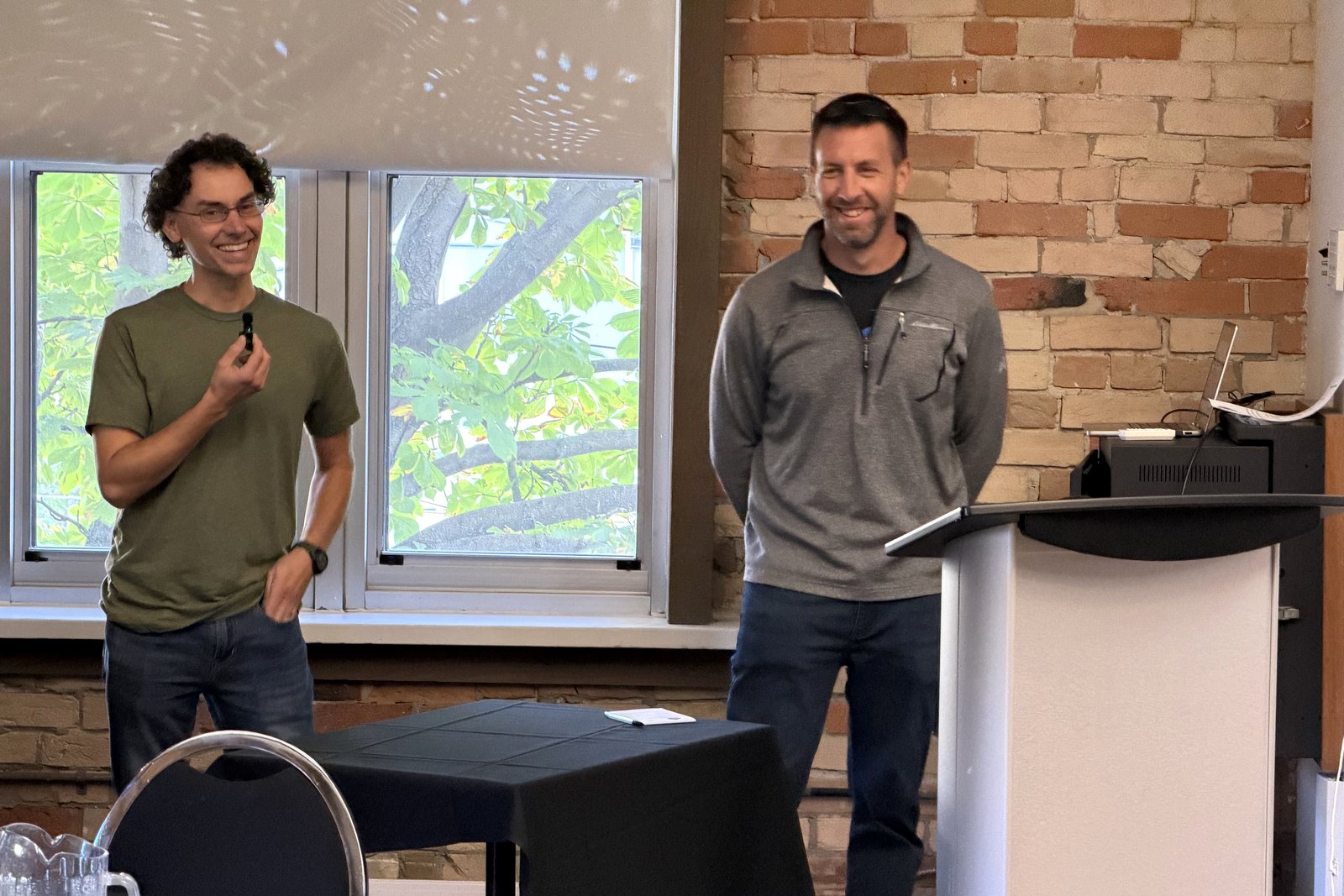 Tom Jaeger and Bryan Nielsen answering audience questions about ExpressionEngine 8